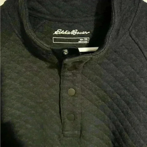 Men’s  XXL Eddie Bauer pullover - gray EUC - Picture 2 of 3